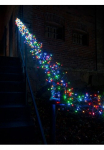 KONSTSMIDE LED &scaron;ventinės lemputės &raquo;Weihnachtsdeko aussen&laquo; 960 Stk.-flammig Micro LED Girlianda Cluster su 8 Funktionen 960 Dioden