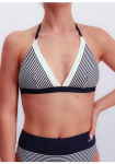 JOOP! Maudymosi kostiumėlio vir&scaron;utinė dalis &raquo;Stripes&laquo; Petne&scaron;ėlės zum Binden Streifen-Design