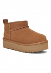 UGG Aulinukai &raquo;KIDS' CLASSIC ULTRA MINI PLATFORM&laquo; Ilgaauliai batai platforminiu padu batai žieminiai batai su Plateau