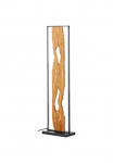 Brilliant LED Pastatomas &scaron;viestuvas &raquo;Chaumont&laquo; LED-Board Warmwei&szlig; auk&scaron;tis 120 cm 2300 lm Aluminium/Metall/Holz schwarz/holz