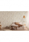 living walls Tapetai &raquo;Stories of Life moderne florale Tapetai Beige Dschungel&laquo; botanisch | floral | tropisch lengvai strukturiert Botanisch Bl&auml;tter dėl Esszimmer Wohnzimmer Tapeten Wohnzimmer modern
