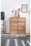 Home affaire Komoda &raquo;Zetra komoda 2 Schubladen/2 durys su Soft-Close-Function&laquo; Fertig montiert Eiche medžio masyvo plotis 88 cm