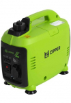 ZIPPER Elektros generatorius &raquo;ZI-STE1000INV&laquo; kompakte Bauweise su 12V DC- ir 230 V AC-Anschluss