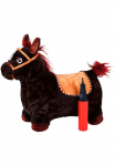 Knorrtoys&reg; H&uuml;pftier &raquo;Pferd braun&laquo; ir oro siurblys su Kuschelbezug
