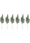 Creativ green Winterliche Dirbtinis augalas &raquo;Weihnachtsdeko&laquo; Zweig 6 vienetai im rinkinys