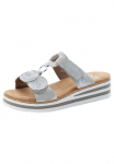 Rieker &Scaron;lepetės Keilabsatz Sommerschuh &Scaron;lepetės dėl den Sommer