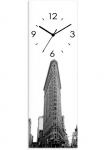 Artland Sieninis laikrodis &raquo;Flatiron Building New York&laquo; patogi su Quarz- arba Funkuhrwerk lautlos be Tickger&auml;usche