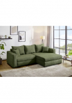 Jockenh&ouml;fer Gruppe Kampinė sofa &raquo;Elmau XL L-Form B: 261 cm&laquo; su miegojimo funkcija Dėžutė patalynei & 2 Pagalvėlė sėdėjimui