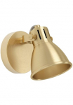 EGLO &Scaron;viestuvas &raquo;SERAS Wandstrahler GU10 IP20 Stahl Schlafzimmerlampe Flurlampe&laquo; GU10 1 Stk. &scaron;viestuvas goldfarben - Wandsport dėl Wohnzimme Flur arba miegamojo kambario baldai