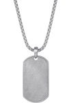 Firetti Grandinėlė su pakabukas &raquo;Schmuck Dovanų Nerūdijančio plieno kaklo papuo&scaron;alas Grandinėlė Dog Tag Ice&laquo;