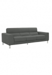 CALIA ITALIA Trivietė sofa &raquo;Simon gražus Sitzkomfort italienisches Designsofa&laquo; in du Lederqualit&auml;ten