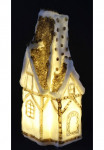 I.GE.A. Dekoratyvinė figurėlė &raquo;Haus&laquo; Weihnachtsdeko i&scaron; Polyresin auk&scaron;tis ca. 24 cm