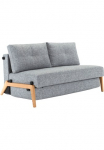 INNOVATION LIVING &trade; Sofa su miegojimo mechanizmu &raquo;Cubed Klappsofa Kokybi&scaron;kas miegojimo funkcija Design ir extra Komfort&laquo; Frontauszug labai platzsparend abgewinkelt Sitzen waagerecht liegen