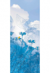 Komar Tapetai &raquo;Digitaldruck Vlies - Blue Sky Panel - Gr&ouml;&szlig;e 100 x 250 cm&laquo; ra&scaron;tuotas glatt Wohnzimmer miegamojo kambario baldai