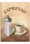 Artland Paveikslas ant drobės &raquo;Espresso II&laquo; Getr&auml;nke 1 Stk. dalys ant Holzrahmen gespannt