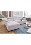 exxpo - sofa fashion Kampinė sofa &raquo;Salerno ir Arm-& Kopfteilverstellung bequem plotis 280cm L-Form&laquo; patogi su miegojimo funkcija ir Dėžutė patalynei tolle Detailverarbeitung