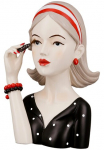GILDE Dekoratyvinė figurėlė &raquo;Figur Lady su Wimperntusche&laquo;