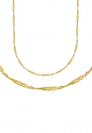 Firetti Auksinė grandinėlė &raquo;Schmuck Dovanų Gold 333 Singapur ca. 14 mm breit&laquo; pagamintas in Germany