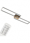 Briloner Leuchten Briloner Ap&scaron;vietimas LED lubinis &scaron;viestuvas &raquo;3145014 FRAME&laquo; LED-Board Kaltwei&szlig; | Neutralwei&szlig; | Tageslichtwei&szlig; | Warmwei&szlig; lubinis &scaron;viestuvas 110x248x85cm juoda spalva 40W Wohnzimmer miegamojo kambario baldai