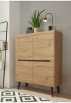 Home affaire Sekcija &raquo;Torge sekcija Sekcija Sekcija Wohnzimmer-Set&laquo; rinkinys 4 Stk. dalys