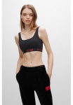 HUGO Underwear Bralette liemenėlė &raquo;BRALETTE SPORTY LOGO&laquo; su elastingas liemuo
