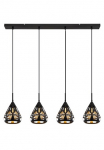 GLOBO LIGHTING &Scaron;viestuvas &raquo;HASSAN&laquo; E27 1 Stk. H&auml;ngelampe/Pendelleuchte/Esszimmer/Wohnzimmer/Esstisch