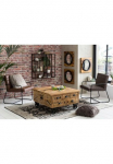 SIT Kavos staliukas &raquo;Rustic&laquo; im factory design plotis 90 cm Shabby Chic vintažinio stiliaus quadratisch