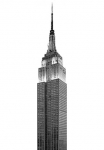 Komar Tapetai &raquo;Digitaldruck Vlies - Empire State Building - Gr&ouml;&szlig;e 50 x 250 cm&laquo; ra&scaron;tuotas glatt Wohnzimmer miegamojo kambario baldai