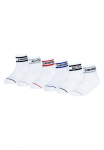 Converse Kojinės sportui &raquo;CHN BASIC WORDMARK QTR 6PK&laquo; 6 Stk. dalys dėl Vaiki&scaron;ki ir Jugendliche su Elasthan-Anteil im 6er-Pack
