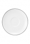 Seltmann Weiden Lek&scaron;tė &raquo;Lido Black Line&laquo; Milchkaffeeuntertasse 16 cm
