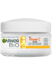 GARNIER Kremas &raquo;Bio drėkinamasis kremas Vitamin C&laquo; gegen unebenm&auml;&szlig;ige Haut beugt dunkle Flecken vor