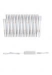 Paulmann LED-Streifen &raquo;MaxLED 500 Basis rinkinys 3m Daylight 6500K 19W 230/24V silber Kunststoff&laquo; 1 Stk.-flammig Full-Line COB