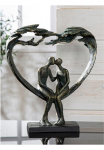 Casablanca by Gilde Dekoratyvinė figurėlė &raquo;Skulptur "Kiss under Tree"&laquo;