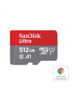 Sandisk Atminties kortelė &raquo;microSDXC Ultra + SD-Adapter dėl Chromebooks&laquo; (512 GB Class 10 150 MB/s Lesegeschwindigkeit)