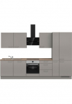 nobilia&reg; Virtuvės baldų komplektas &raquo;"Laser II" Ausrichtung w&auml;hlbar plotis 330 cm&laquo; vormontiert wahlw. su unterschiedlichen E-Ger&auml;ten-Sets