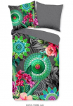 hip Patalynės užvalkalai &raquo;Thirze&laquo; 2 Stk. Mako-Satin 135x200 Užtrauktukas Wendeoptik Mandala Bunt Grau