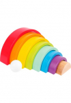 Small Foot Sudedamas žaislas &raquo;Holzbausteine Gro&szlig;er Regenbogen&laquo;