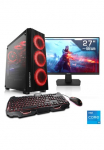 CSL Gaming-PC-Komplettsystem &raquo;HydroX V25115&laquo; 27 &Prime; Intel&reg; Core i5 GeForce RTX 3050 16 GB RAM 1.000 GB SSD