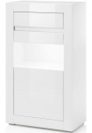 Home affaire Indauja &raquo;Carat&laquo; auk&scaron;tis 112 cm Leisten angeliefert 1 x grau 1 x weiss