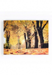Art for the home Paveikslas ant drobės &raquo; Paveikslas ant drobės Herbst - 100x75cm&laquo; B&auml;ume Rinkinys 1 Stk. dalys