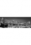 Komar Tapetai &raquo;Digitaldruck Vlies - Brooklyn Bridge - Gr&ouml;&szlig;e 400 x 140 cm&laquo; ra&scaron;tuotas glatt Wohnzimmer miegamojo kambario baldai
