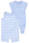 Nike Sportswear Glaustinukė &raquo;NKN ESSENTIALS palaidinukė SS 2PK ROM&laquo; 2 Stk. dėl Babys zweiteiliges rinkinys i&scaron; medvilnė ir Polyester