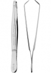 PFEILRING Pincetas 9 cm gekr&ouml;pft vernickelt