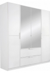 rauch Drabužių spinta &raquo;Schrank spinta Kabykla Ankleide miegamojo kambario baldai ESSENSA&laquo; Breiten: 136/181/226/271 cm auk&scaron;tis 210/229 cm voll aufgelegte Veidrodinės durys 2 gro&szlig;e Stalčius pagamintas in GERMANY