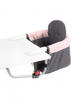 CHIC4BABY Tvirtinamas staliukas &raquo;Relax Melange Rosa&laquo; platzsparend zusammenfaltbar