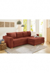 Jockenh&ouml;fer Gruppe Kampinė sofa &raquo;Kampen L-Form B: 288 cm&laquo; su miegojimo funkcija Dėžutė patalynei & Pagalvėlė sėdėjimui spyruoklės