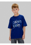 Calvin Klein Jeans Calvin KLEIN Džinsai Mar&scaron;kinėliai &raquo;COLOR LOGO GRAPHIC SS Mar&scaron;kinėliai dėl Vaiki&scaron;ki iki 16 Jahre Logo-Schriftzug