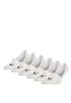 PUMA pėdutės PUMA vyrams ir moterims MID CUT FOOTIE 6P ECOM (6er-Pack) su rutschfestem Fersengriff