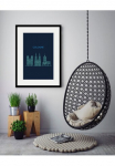 queence Paveikslas &raquo;Cologne Sightseeing&laquo; Deutschland | Geb&auml;ude | Kirche | K&ouml;ln | Dekoracija | Stadt | St&auml;dte 1 Stk. dalys HD Premium Poster-Druck ir Holzrahmen