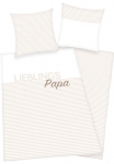 Herding Young Collection Patalynės užvalkalai &raquo;Lieblingspapa&laquo; 2 Stk.